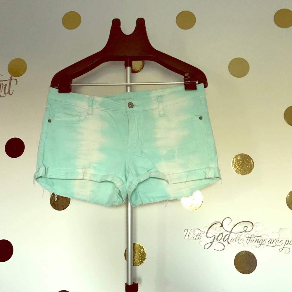 🎄Turquoise Jean Shorts🎄